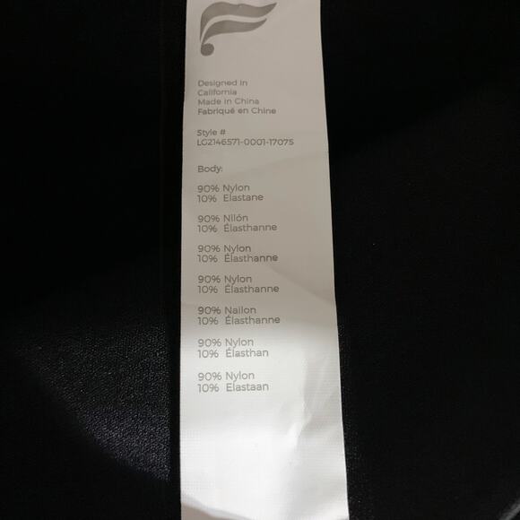 Fabletics SculptKnit Leggings Compression Black High Waisted Women's 1X Workout - Picture 8 of 9